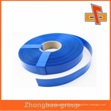 Hochwertige benutzerdefinierte Kunststoff blau Farbe PVC schrumpfen Film Hülse Rohr für Rohr, Batterie, trockene Zelle Verpackung China Hersteller